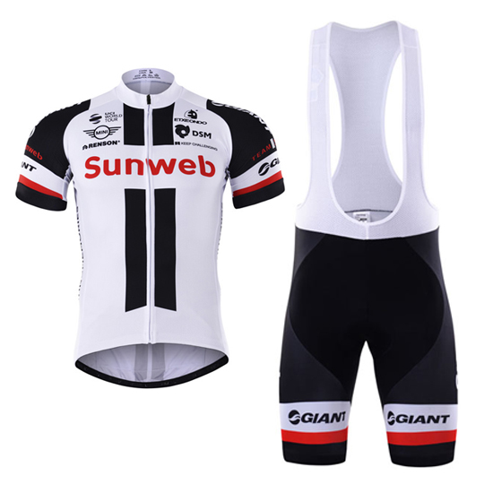 2017 Maillot Stolting Tirantes Mangas Cortas blanco